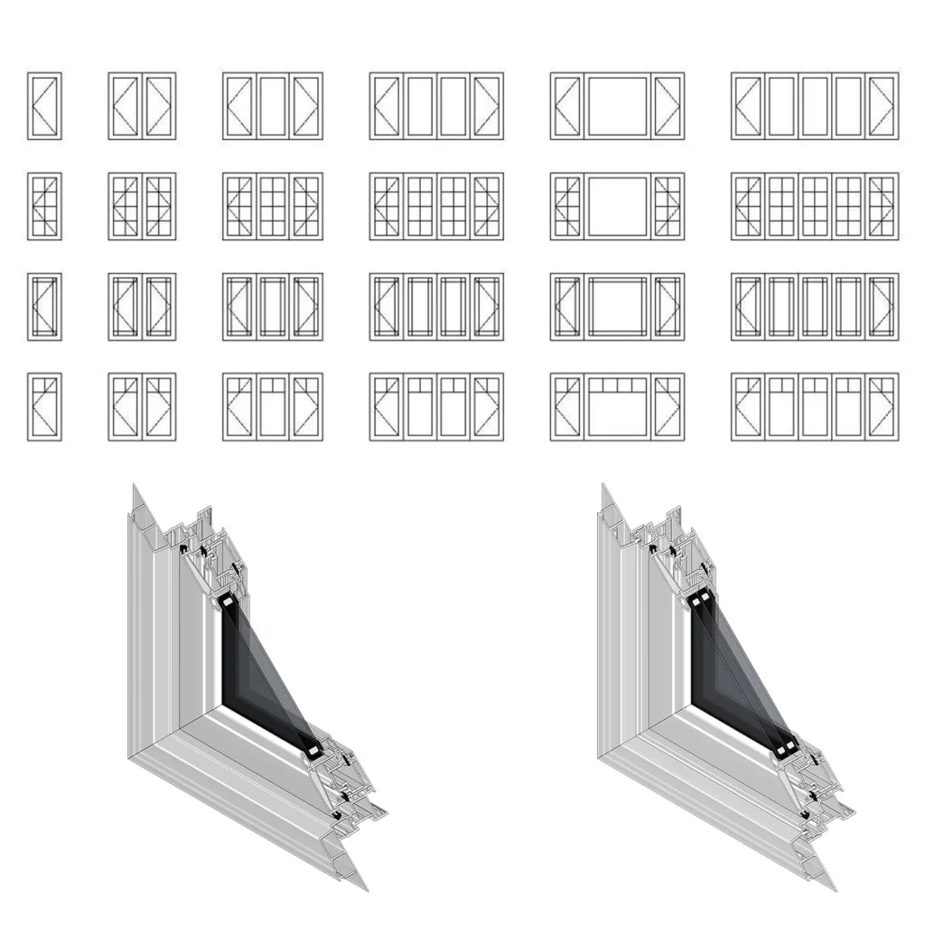 أنماط نوافذ-قضية-نوافذ-نوافذ