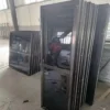 Assembly line of aluminum double hung windows with real-time functional testing