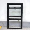 Custom aluminum single hung window made to specific architectural dimensions