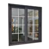 Project-specific aluminum sliding windows with customized grille and tinting