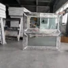 Energy-efficient PVC top hung window with double-glazed insulated panel