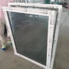 Imported hardware installed on vinyl tilt and turn window during quality inspection