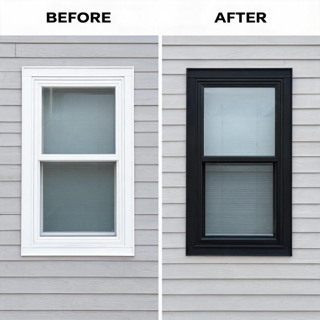 vinyl-window-color-change-comparisonfrom door&window factory